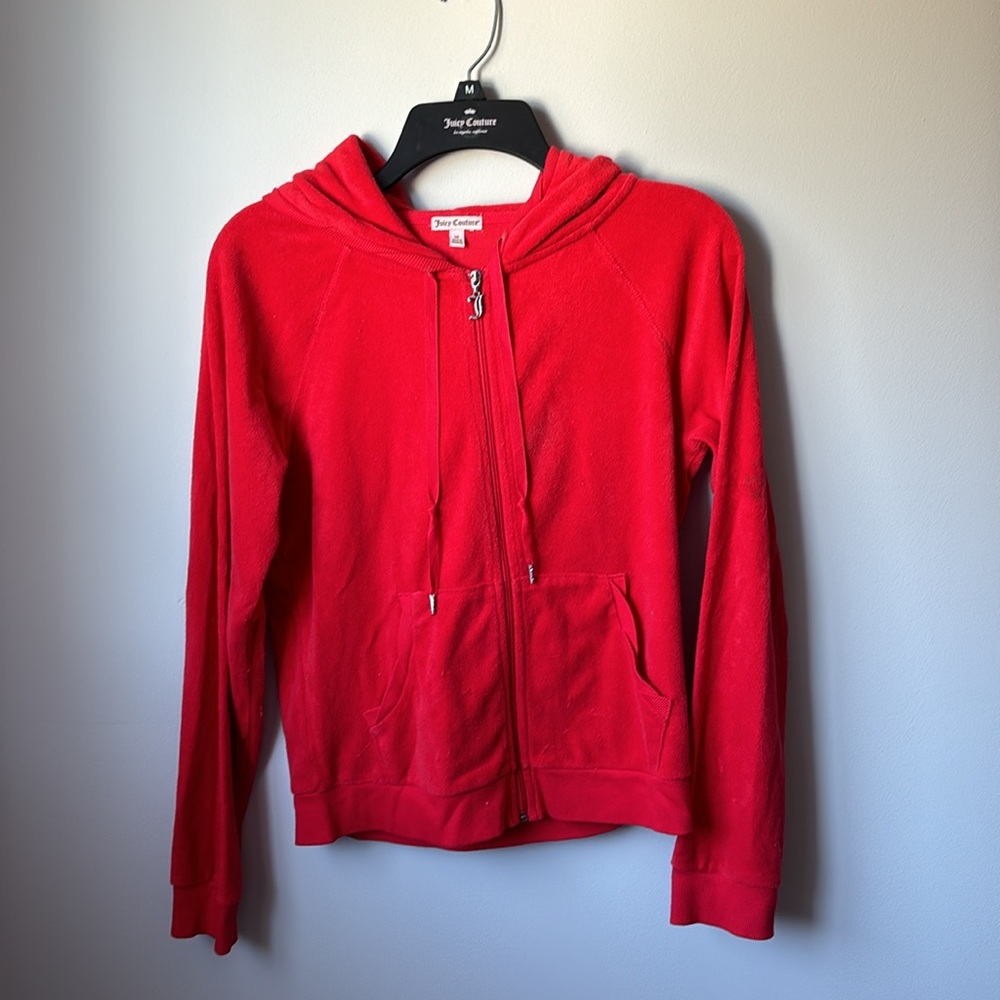 Authentic juicy couture medium, Terry cloth tracksuit top discontinued, rare ❤️ - Picture 3 of 4